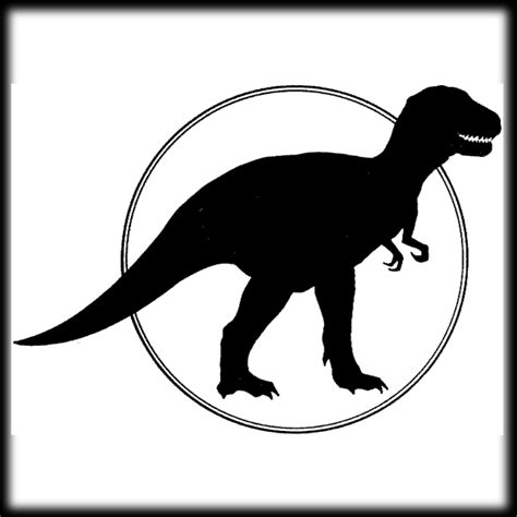 T Rex Outline Free Download On Clipartmag