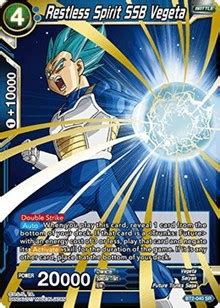 Maybe you would like to learn more about one of these? Restless Spirit SSB Vegeta - Union Force, Dragon Ball Super CCG - Online Gaming Store for Cards ...