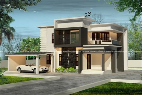 2 Story House In A Beautiful Exterior Design Homezonline