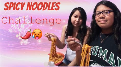 Spicy Noodles Challenge Youtube