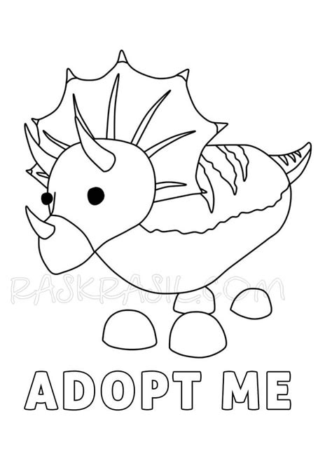 Owl Adopt Me Coloring Page - Free Printable Coloring Pages for Kids