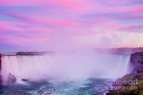 Niagara Falls Sunset Clouds Photograph By Charline Xia Pixels