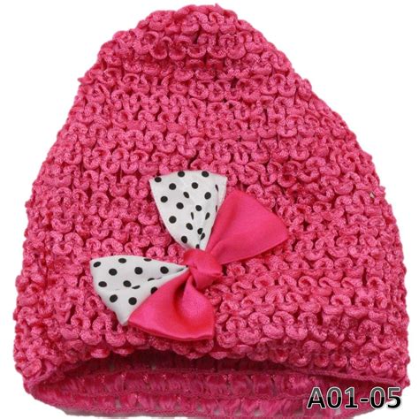 aproveite touca gorro faixa de crochê tricô para recém nascido póa pink mundo das meninas