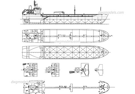 Small Cargo Ship Plans Drawings