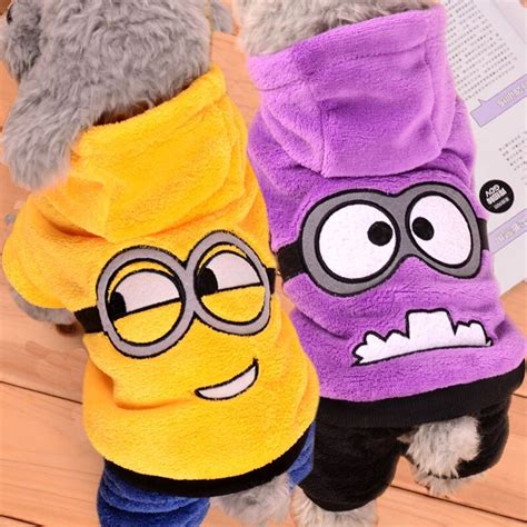 Free Shipping Cartoon Dog Clothes Warm Pet Clothing For Small Dogs