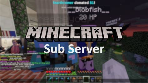 Callmecarson Vods Minecraft Sub Server Youtube