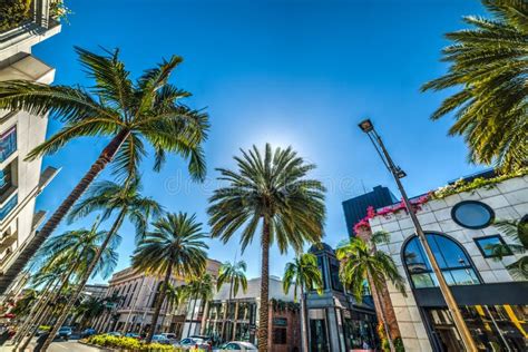 Rodeo Drive In Beverly Hills Editorial Image Image Of Destination