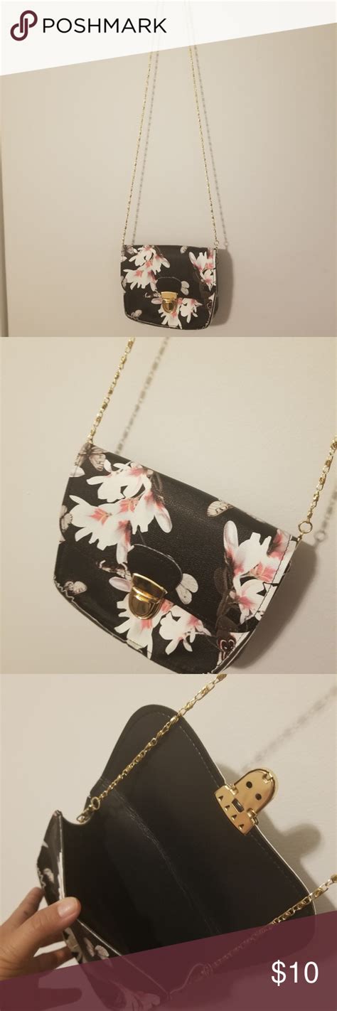 Sling Bag Pre Loved Cute Floral Sling Bag 1 Compartment Only Bags