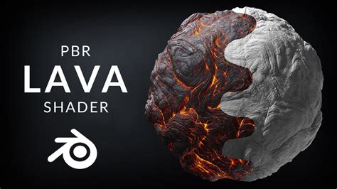 Blender Tutorial Pbr Lava Shader In Blender 28x Youtube