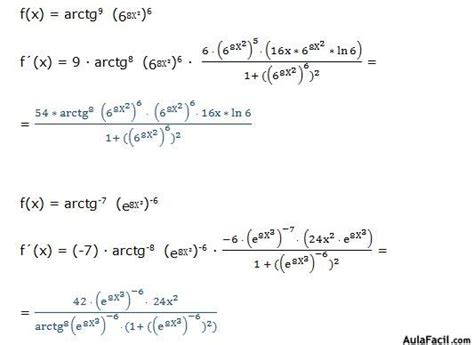 🥇 【 Derivadas Trigonométricas Inversas Derivada Del Arcotangente