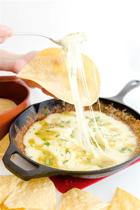 Skillet Queso Fundido The Bakermama Mexican Dishes Mexican Food