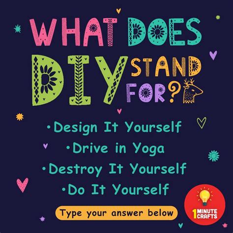 What Does Diy Stand For Diy Stand Crafts Diy