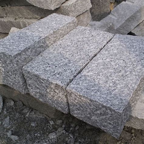 G603 Granite Chiseled Surface Wall Brick Stone G603 Grey Granite Brick