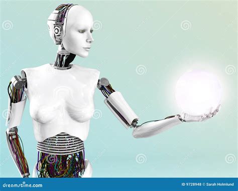 Robot Woman Sci Fi Android Female Artificial Intelligence 3d Render