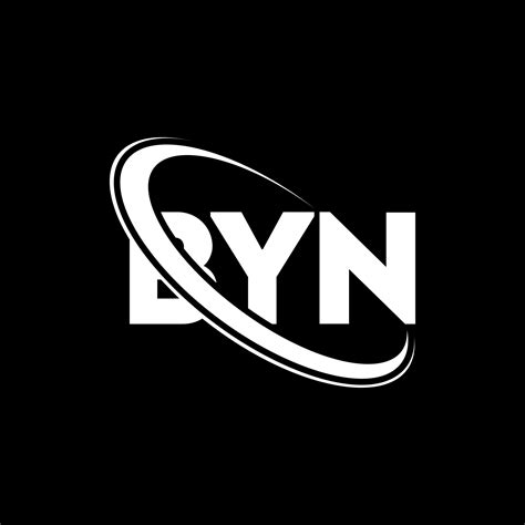 Logotipo De Byn Carta Byn Diseño Del Logotipo De La Letra Byn