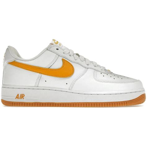 Nike Air Force 1 Low Color Of The Month White University Gold Soleply