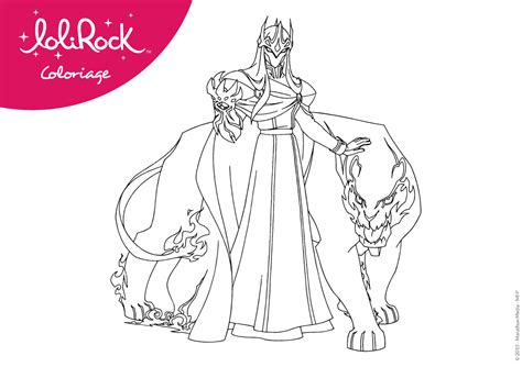 This time we are giving the lolirock fans something to be excited about! Magic Lolirock: Activities tout Coloriage A Imprimer ...