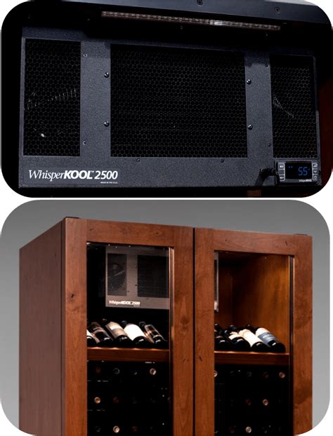 The model 70325 stainless cabinet cooling system protects against fluctuations in this precision grinding operation by cooling the cabinet and allowing the electronics to be sealed against mist. Custom Wine Cellars Chicago Illinois