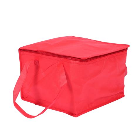 Bag Food Delivery Bags Insulated Pizza Carrier Warmer Thermal Tote Lunch Take Hot Cake Drink Out
