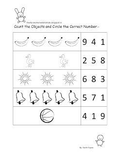 A nice warmer activity for teaching english online is to choose a picture that lends itself well to the key to better classes that help you retain students is a variety of engaging and interesting. Free Printable Fun English Worksheets for Class Nursery - Count the Pictures (With images ...