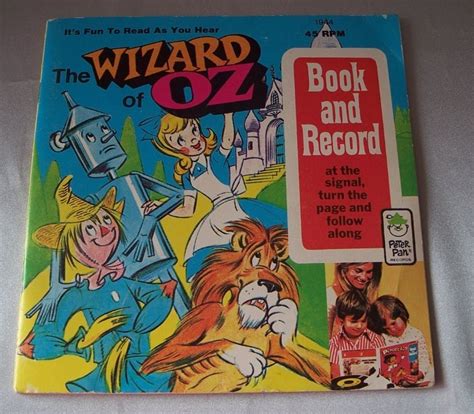 The Wizard Of Oz Book And Record From Colemanscollectibles On Ruby Lane