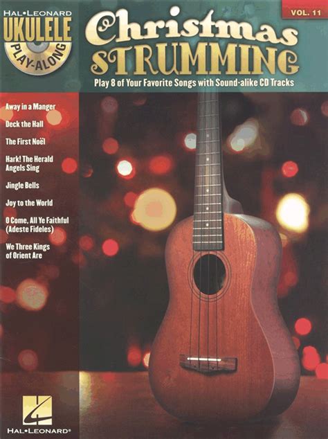 Here's a selection of some of our favorite songs to play on the ukulele. Ukulele Play Along Vol 11 Christmas Strumming Sheet Music Song Book CD - South Coast Music