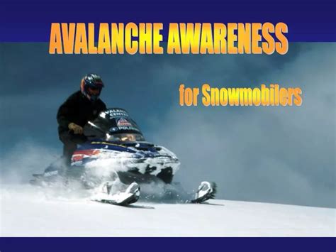 Ppt Avalanche Awareness Powerpoint Presentation Free Download Id