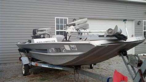16ft Aluminum Fishing Boat For Sale In Hanceville Alabama Classified