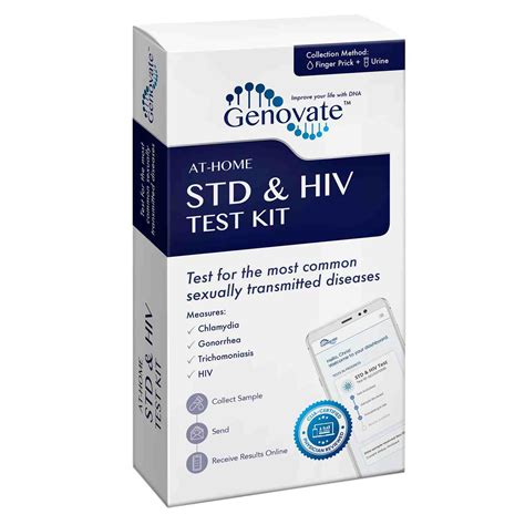Genovate STD & HIV Test Kit - $99.00