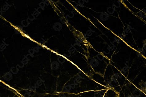 Black And Gold Floor Tile Texture