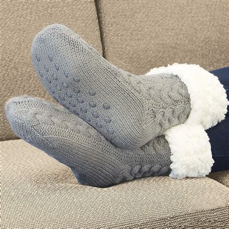Amazon Hot Super Soft Huggle Slipper Sock Warm Feet Winter Cotton Socks