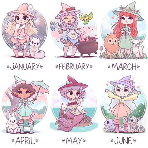 Naomi Lord En Instagram 💕 All 12 Monthly Witches 💕 Which Is Your