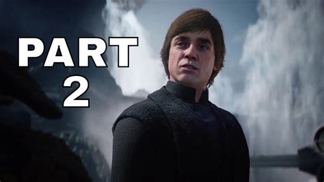 Star Wars Battlefront 2 Luke Skywalker Campaign Mission 2 Youtube