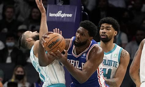Sixers Player Grades Joel Embiid Leads Team To Road Win Over Hornets