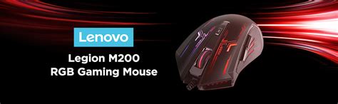 Lenovo Legion M200 Rgb Gaming Wired Usb Mouse Rs1090 Lt Online Store