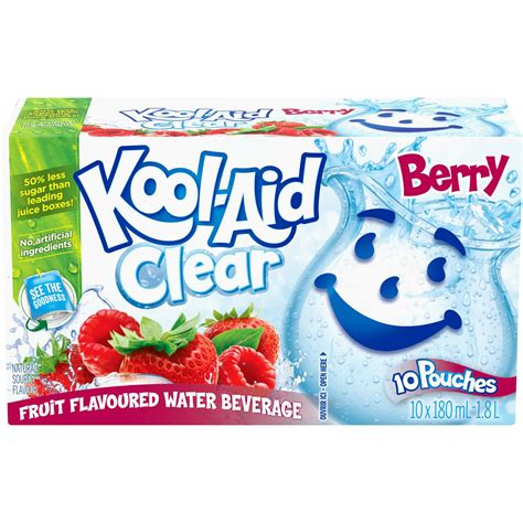 Kool Aid Clear Berry Walmart Canada
