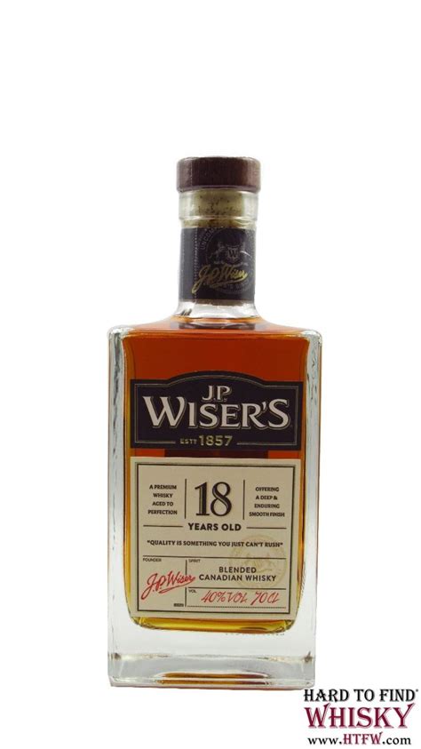 wiser s blended canadian 18 year old whisky