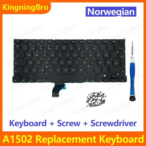 New Replacement Keyboard With Screw Screwdriver For Macbook Pro Retina