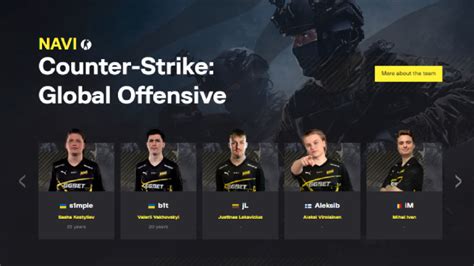 Navi Unveils New Look Csgo Roster For 2023 Season Esports News By
