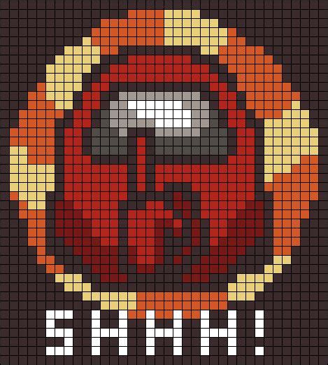 Alpha Pattern 56280 Braceletbook Pixel Art Grid Minecraft Pixel
