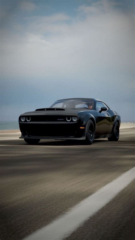 Dodge Challenger Black Hellcat Wallpaper Download Best Hd Images
