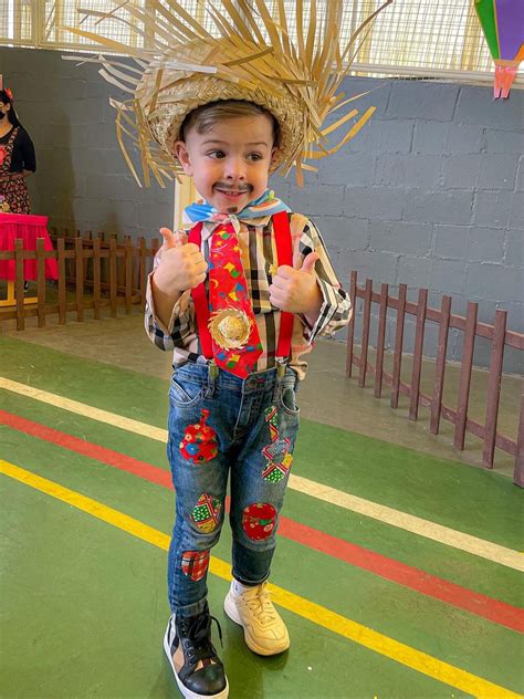 Roupa De Festa Junina Para Menino