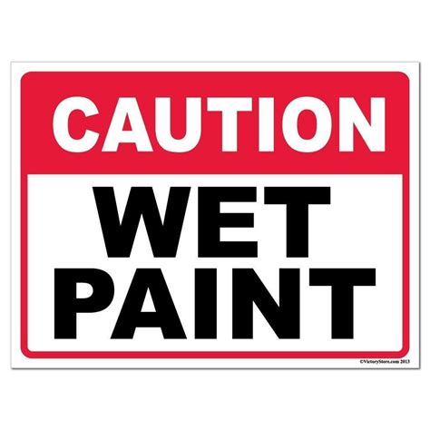 Wet Paint Sign Printable Free Printable Word Searches