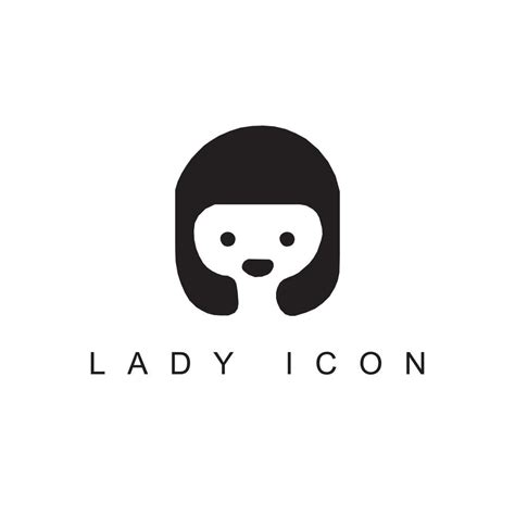 Cute Lady Icon 5100605 Vector Art At Vecteezy