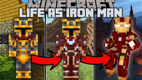 Minecraft Life As Iron Man Mod Survive The Attack And Life As Iron