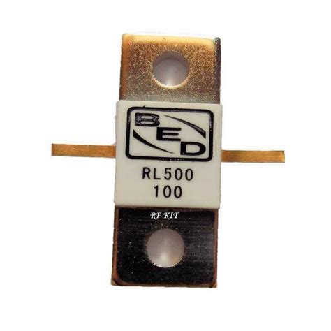 Sell Rf Resistor 100 Ohm 500 Watt Flange Resistors Are