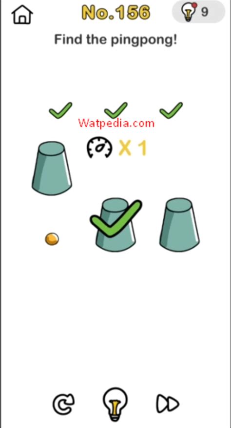 BRAIN OUT Level 156 FIND THE PINGPONG