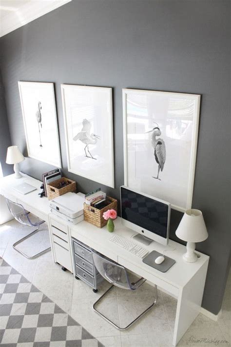 Work in Style: Grey Home Office Ideas | Home Tree Atlas