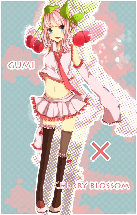 Hatsune Miku Gumi Sakura Miku And Sakura Gumi Vocaloid Drawn By