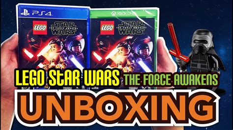 Lego Star Wars Force Awakens Unboxing Ps4xbox One Unboxing Youtube